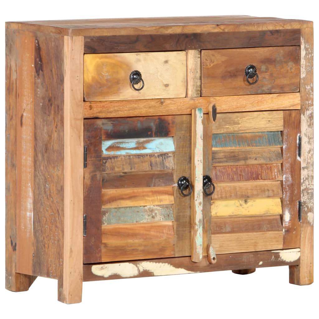 Sideboard 70x30x68 cm Solid Reclaimed Wood