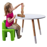 H&S Collection Table for Children 60x41 cm White