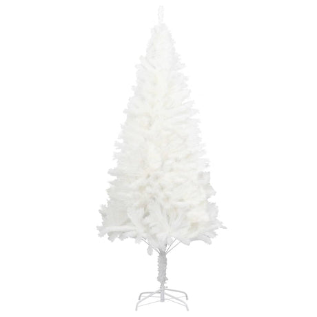 Artificial Christmas Tree Lifelike Needles White 210 cm