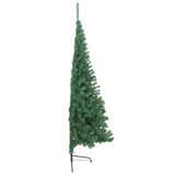 Artificial Half Christmas Tree with Stand Green 180 cm PVC