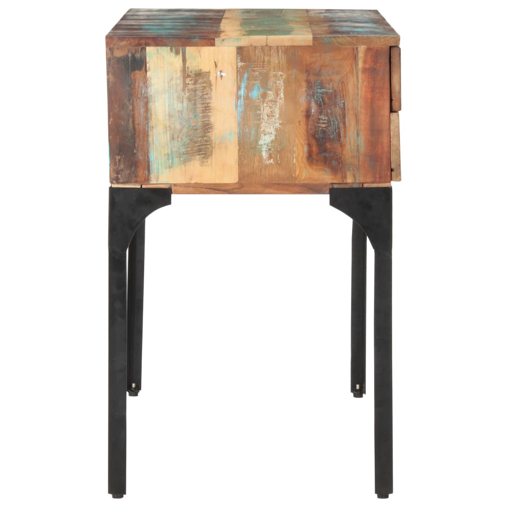 Desk 118x48x75 cm Solid Reclaimed Wood