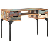 Desk 118x48x75 cm Solid Reclaimed Wood