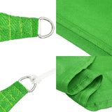 Sunshade Sail 160 g/m² Light Green 3.5x4.5 m HDPE