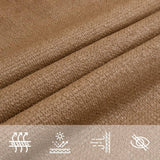 Sunshade Sail 160 g/m² Taupe 4x5x5 m HDPE