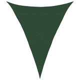 Sunshade Sail 160 g/m² Dark Green 5x6x6 m HDPE