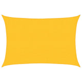 Sunshade Sail 160 g/m² Yellow 2.5x3.5 m HDPE