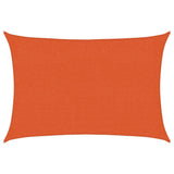 Sunshade Sail 160 g/m² Orange 2x2.5 m HDPE