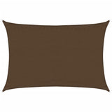 Sunshade Sail 160 g/m² Brown 3.5x4.5 m HDPE