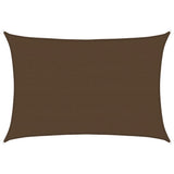 Sunshade Sail 160 g/m² Brown 5x6 m HDPE