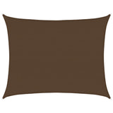 Sunshade Sail 160 g/m² Brown 6x8 m HDPE