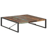 Coffee Table 140x140x40 cm Solid Reclaimed Wood