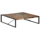 Coffee Table 140x140x40 cm Solid Reclaimed Wood