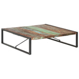 Coffee Table 140x140x40 cm Solid Reclaimed Wood