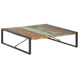 Coffee Table 140x140x40 cm Solid Reclaimed Wood