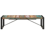 Coffee Table 140x70x40 cm Solid Reclaimed Wood