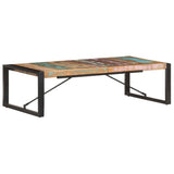 Coffee Table 140x70x40 cm Solid Reclaimed Wood