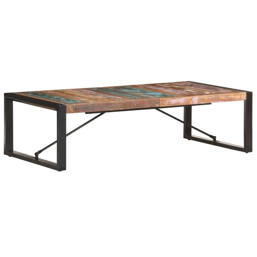 Coffee Table 140x70x40 cm Solid Reclaimed Wood