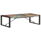 Coffee Table 140x70x40 cm Solid Reclaimed Wood