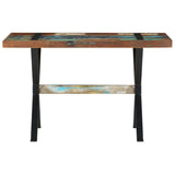 Dining Table 120x60x76 cm Solid Reclaimed Wood