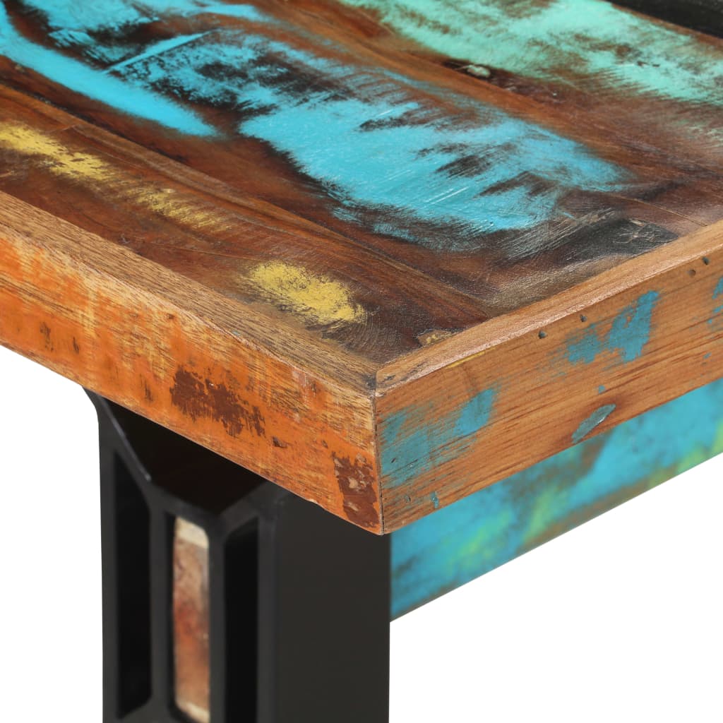 Dining Table 180x90x76 cm Solid Reclaimed Wood