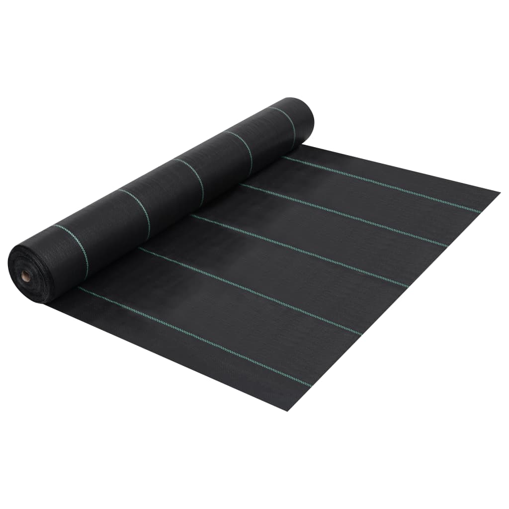 Weed & Root Control Mat Black 1x10 m PP