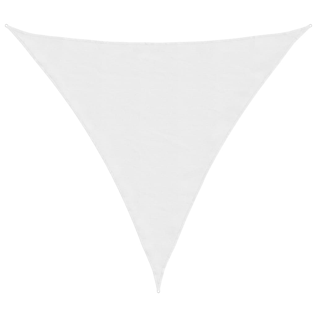 Sunshade Sail Oxford Fabric Triangular 6x6x6 m White