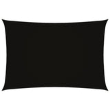 Sunshade Sail Oxford Fabric Rectangular 3x5 m Black