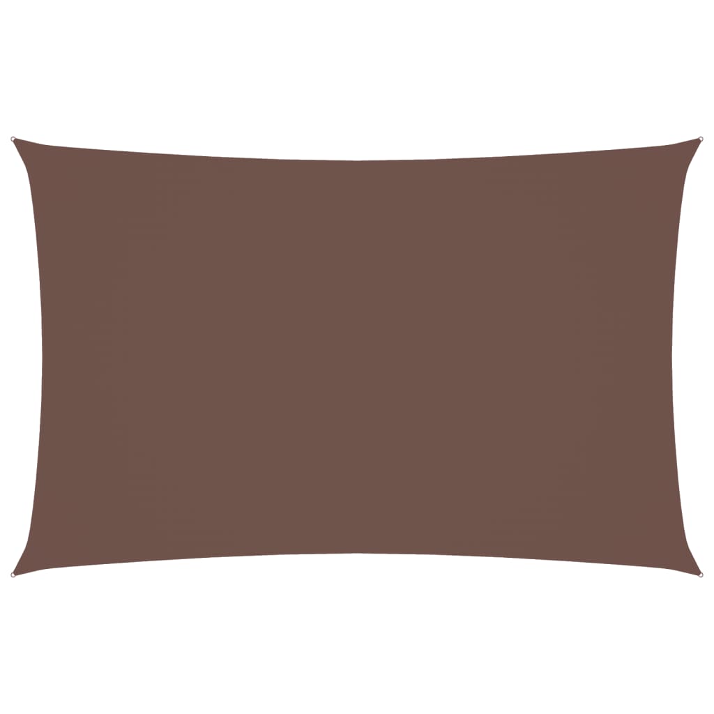 Sunshade Sail Oxford Fabric Rectangular 2.5x5 m Brown