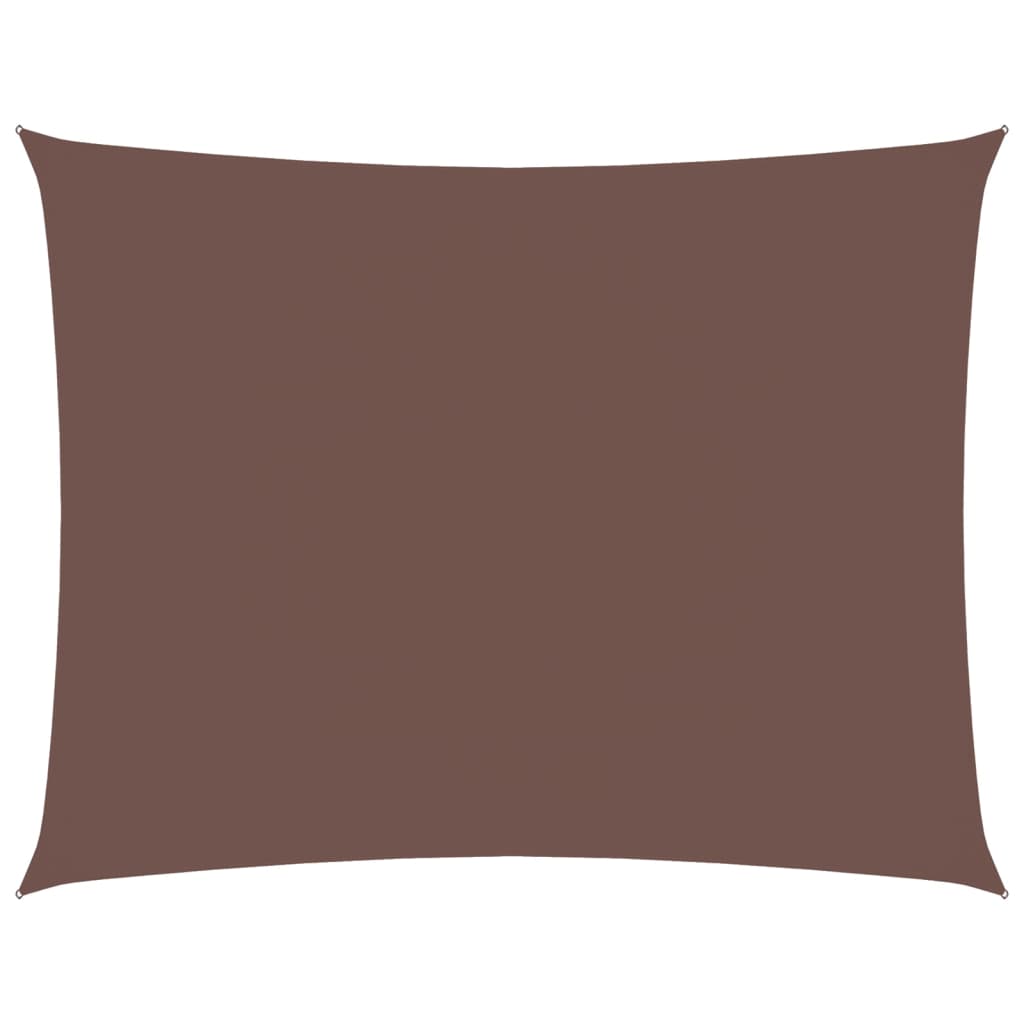 Sunshade Sail Oxford Fabric Rectangular 3.5x4.5 m Brown