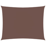 Sunshade Sail Oxford Fabric Rectangular 3.5x4.5 m Brown