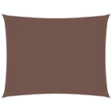 Sunshade Sail Oxford Fabric Rectangular 3.5x5 m Brown