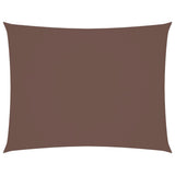 Sunshade Sail Oxford Fabric Rectangular 5x7 m Brown