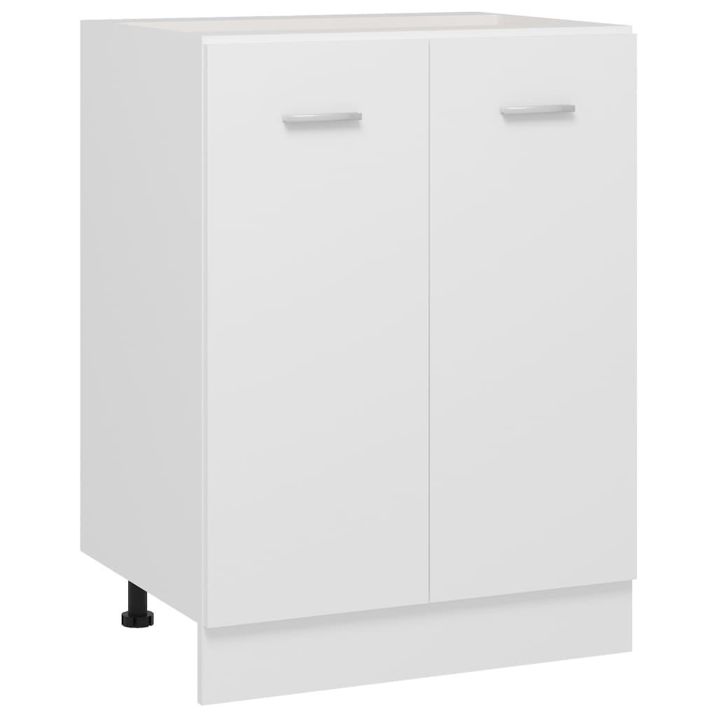 Bottom Cabinet Lyon White 60x46x81.5 cm Engineered Wood