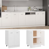 Bottom Cabinet Lyon White 60x46x81.5 cm Engineered Wood