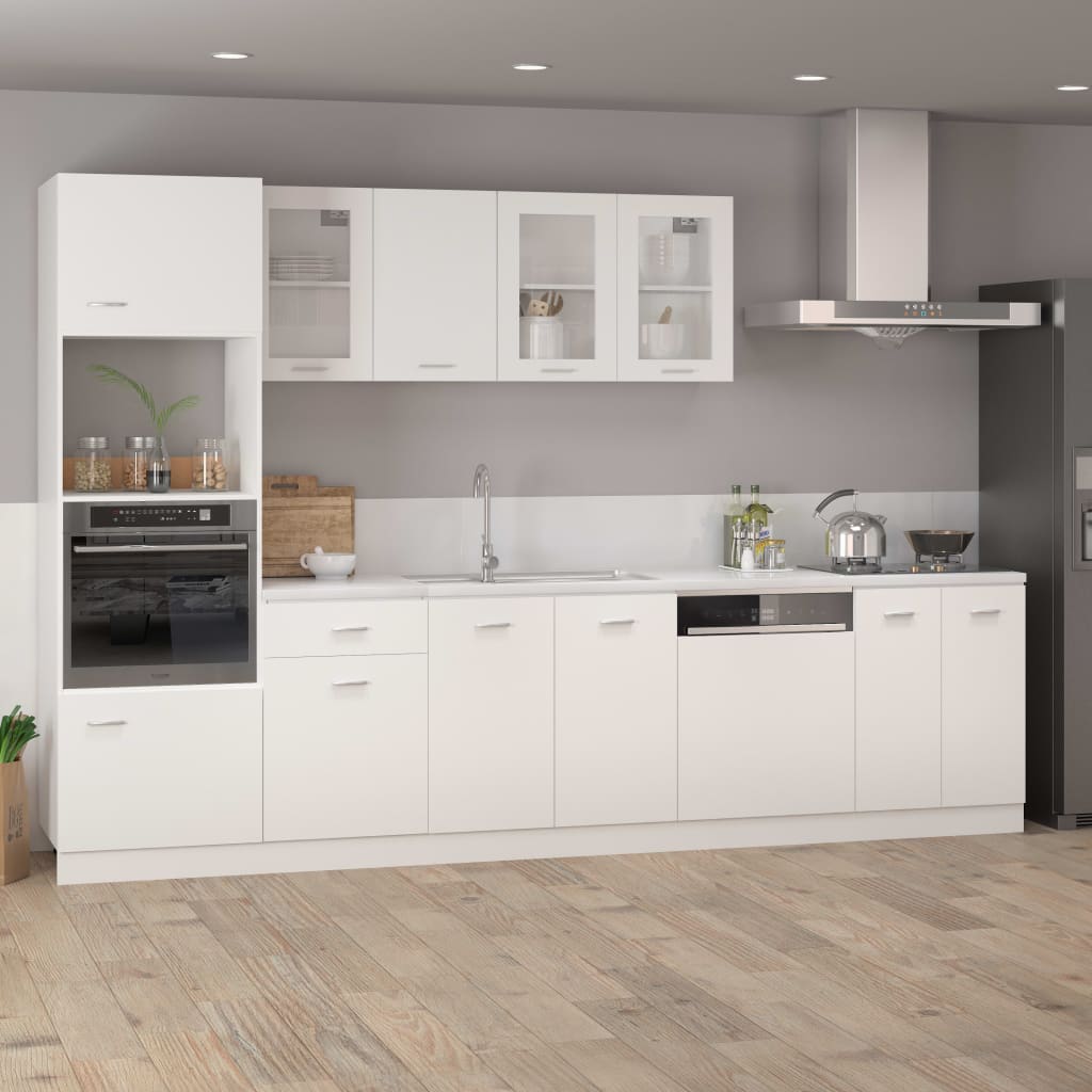 Bottom Cabinet Lyon White 60x46x81.5 cm Engineered Wood