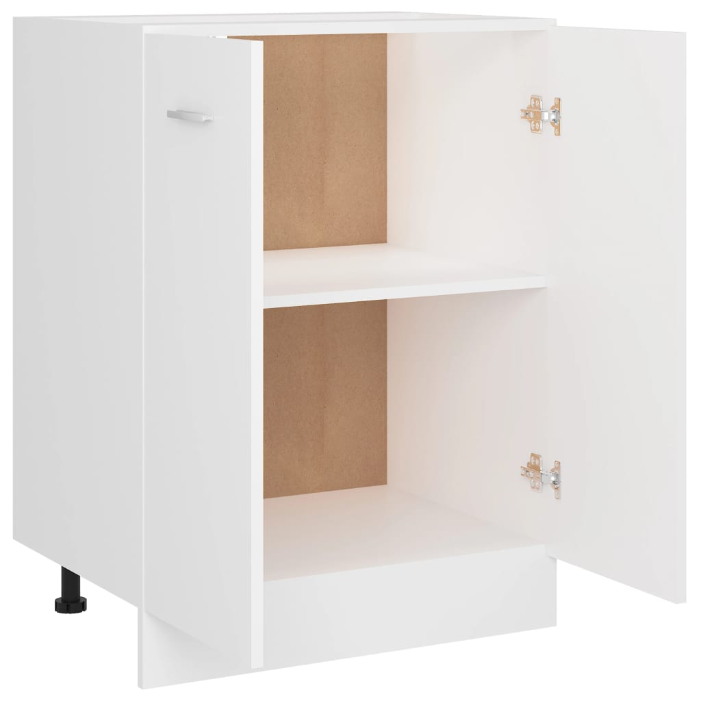 Bottom Cabinet Lyon White 60x46x81.5 cm Engineered Wood