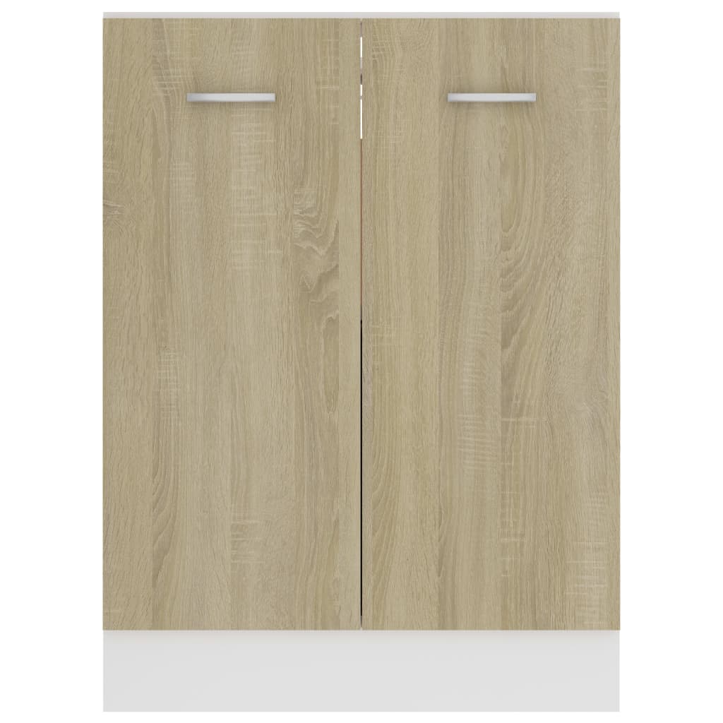 Bottom Cabinet Lyon Sonoma Oak 60x46x81.5 cm Engineered Wood