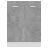 Bottom Cabinet Lyon Concrete Grey 60x46x81.5 cm Engineered Wood