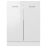 Bottom Cabinet Lyon High Gloss White 60x46x81.5 cm Engineered Wood