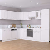 Sink Bottom Cabinet Lyon White 80x46x81.5 cm Engineered Wood