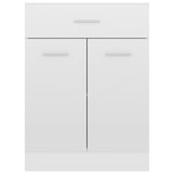 Drawer Bottom Cabinet Lyon High Gloss White 60x46x81.5 cm Engineered Wood