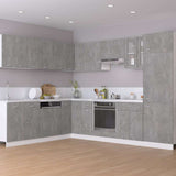 Hanging Cabinet Concrete Grey 60x31x60 cm Engineered Wood