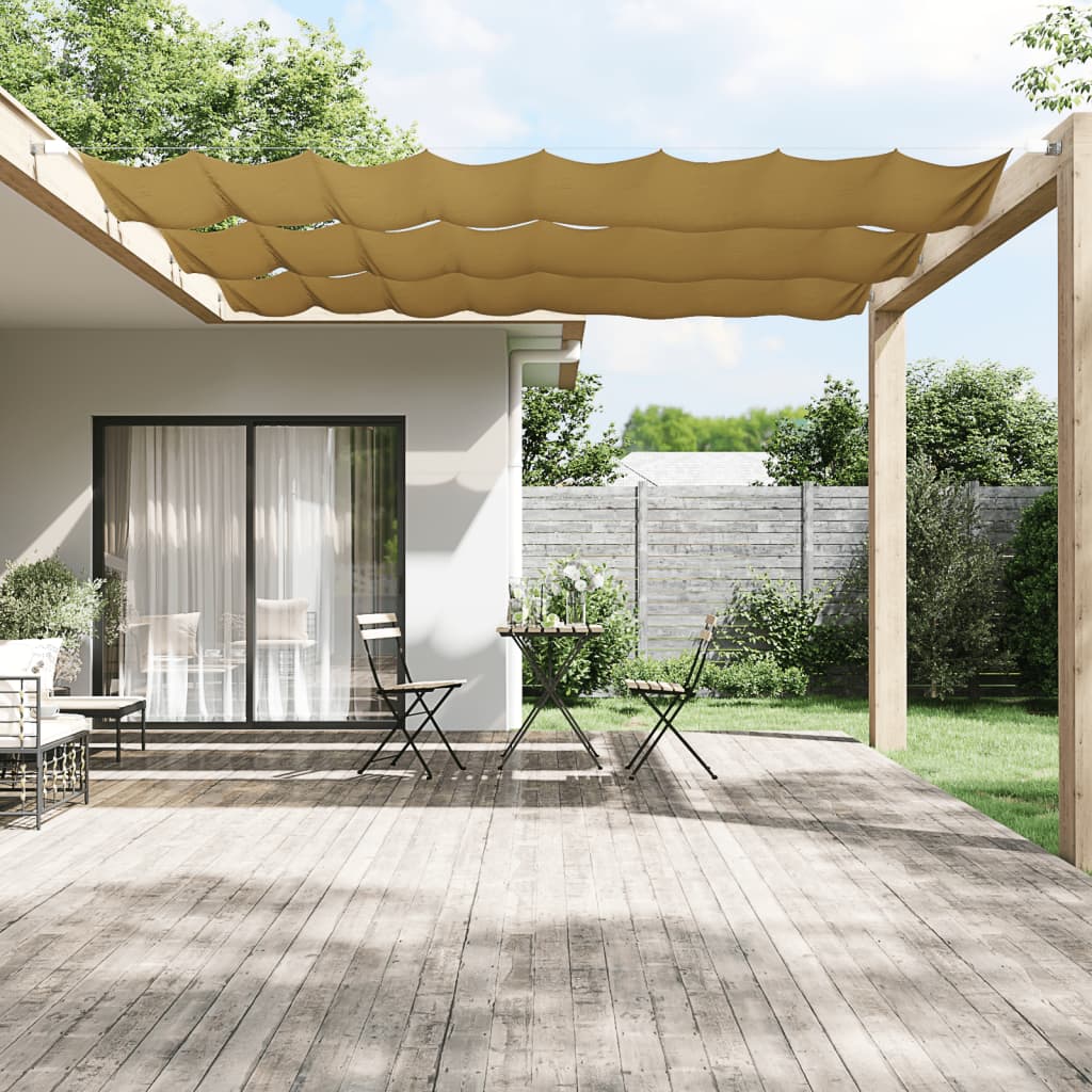 Vertical Awning Beige 60x360 cm Oxford Fabric