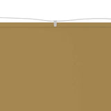 Vertical Awning Beige 60x420 cm Oxford Fabric