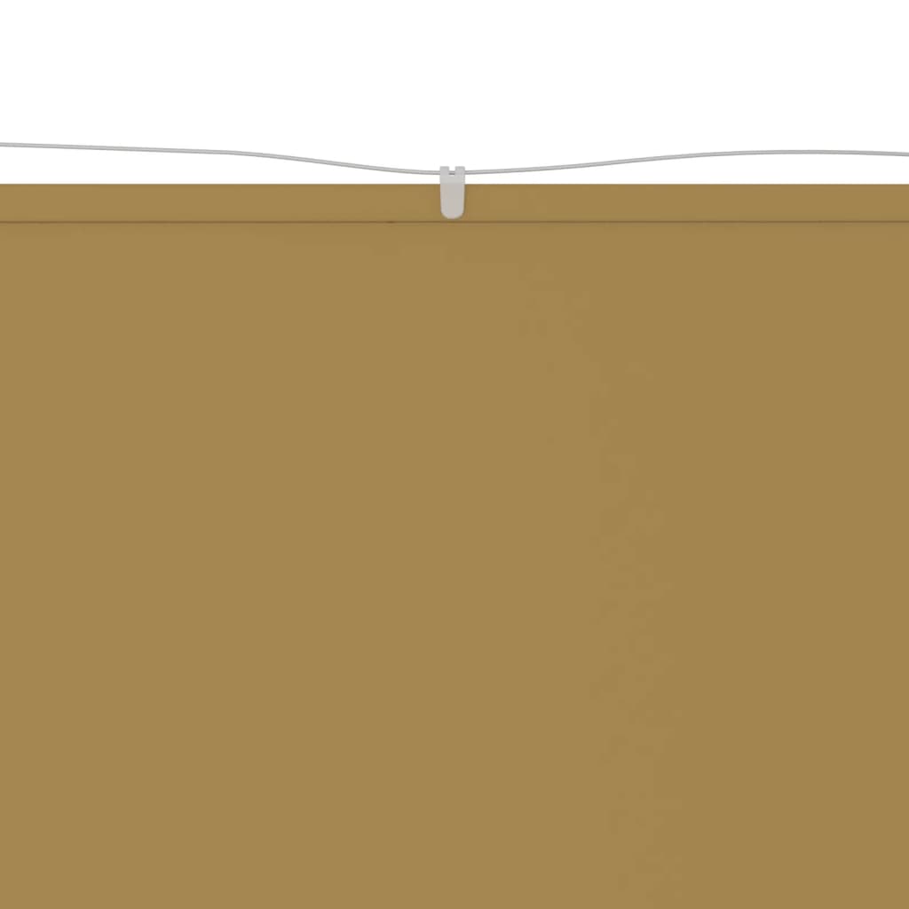 Vertical Awning Beige 60x800 cm Oxford Fabric