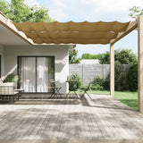 Vertical Awning Beige 140x600 cm Oxford Fabric