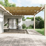 Vertical Awning Beige 200x420 cm Oxford Fabric