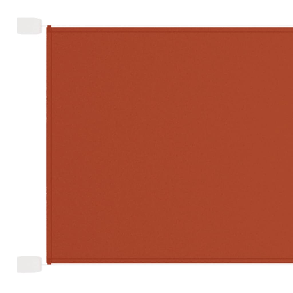 Vertical Awning Terracotta 140x600 cm Oxford Fabric