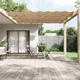 Vertical Awning Taupe 60x360 cm Oxford Fabric