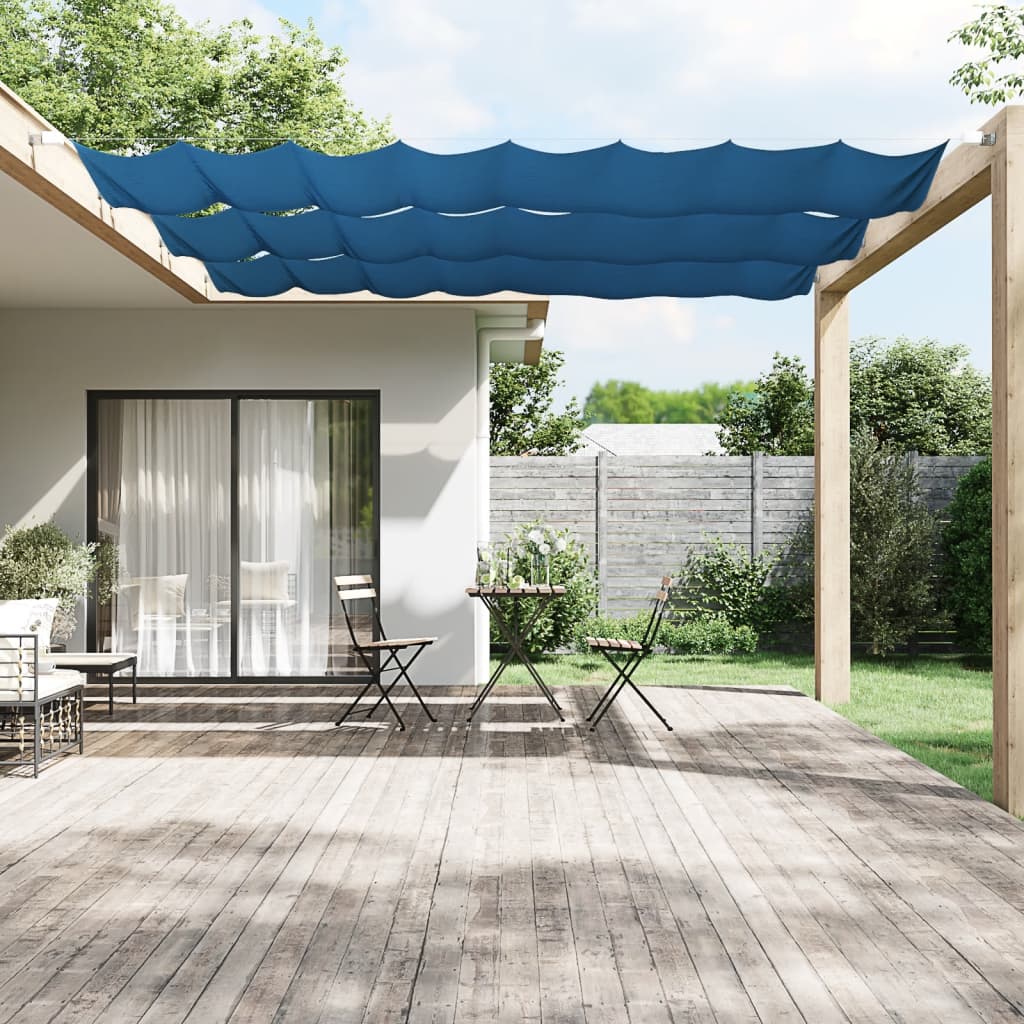 Vertical Awning Blue 100x420 cm Oxford Fabric